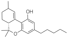 Delta-10 THC Molecule Structure