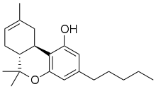 Delta-8 THC Molecule Structure