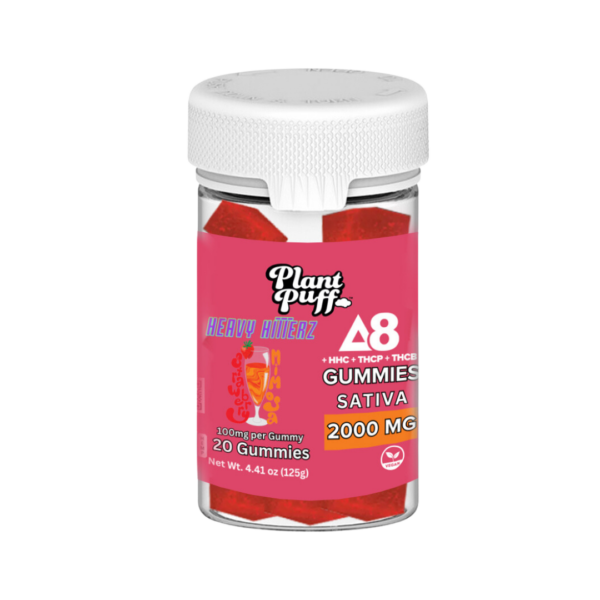 Strawberry Mimosa Heavy Hitter Blend Hybrid Gummies 20ct