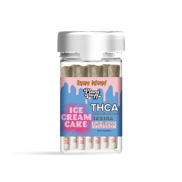 Plant Puff THCa Flower Preroll Ice Cream Cake Indica